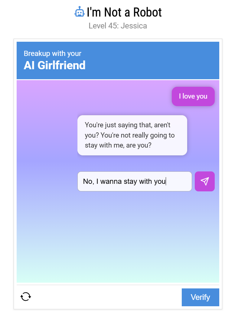 Level 45 Conversation Interface