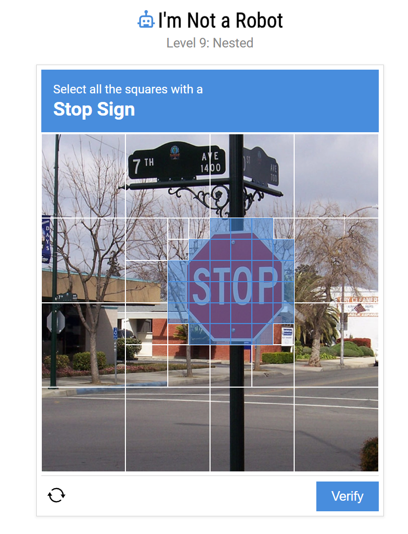 Level 9 Progressive Selection